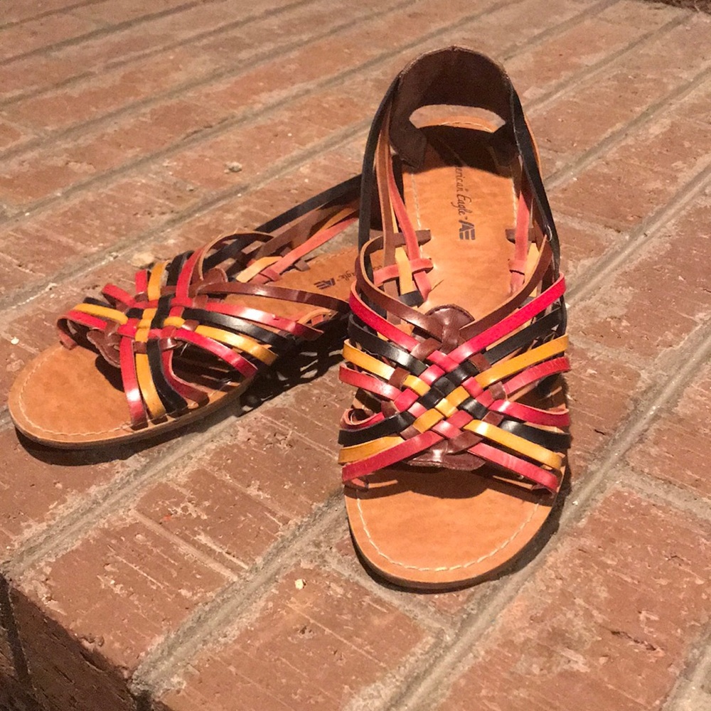 Size 9 American Eagle Strappy Sandals